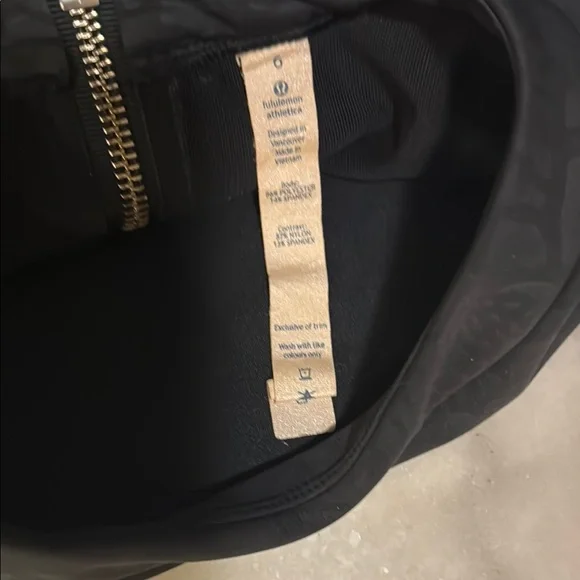 Lululemon Departure Top - Petal Camo Embossed Black - Picture 11 of 15